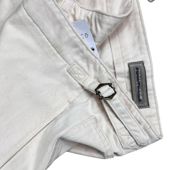 J Crew Jeans Womens 29 Cream Point Sur Side Tab Trouser Ecru Wash BY093 Wide Leg - Picture 10 of 16